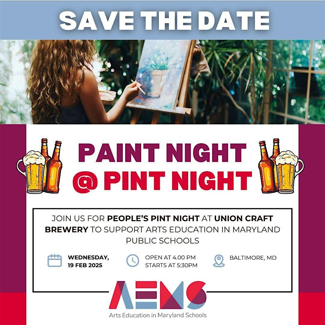 Paint Night at Pint Night