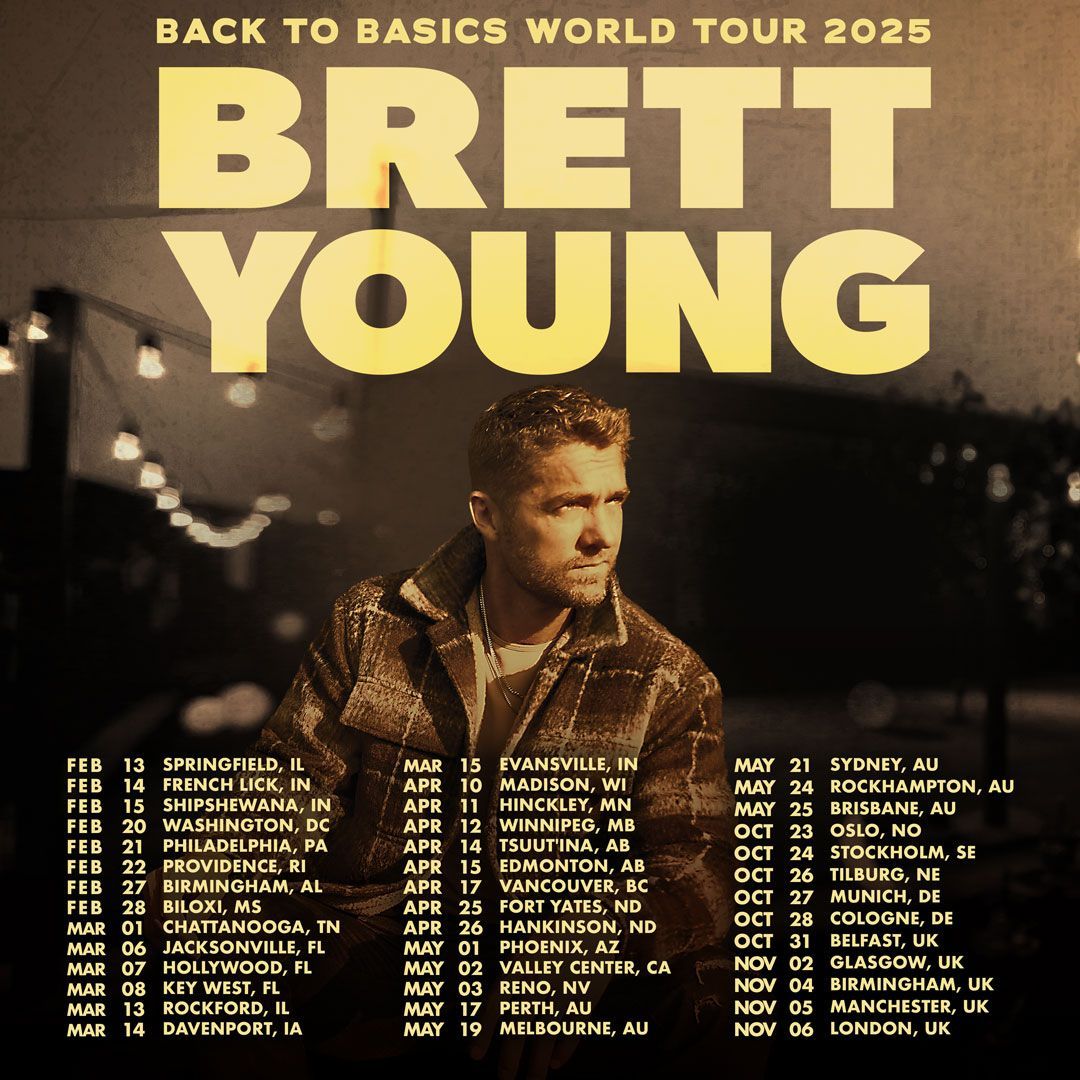 Brett Young at Florida Theatre Jacksonville