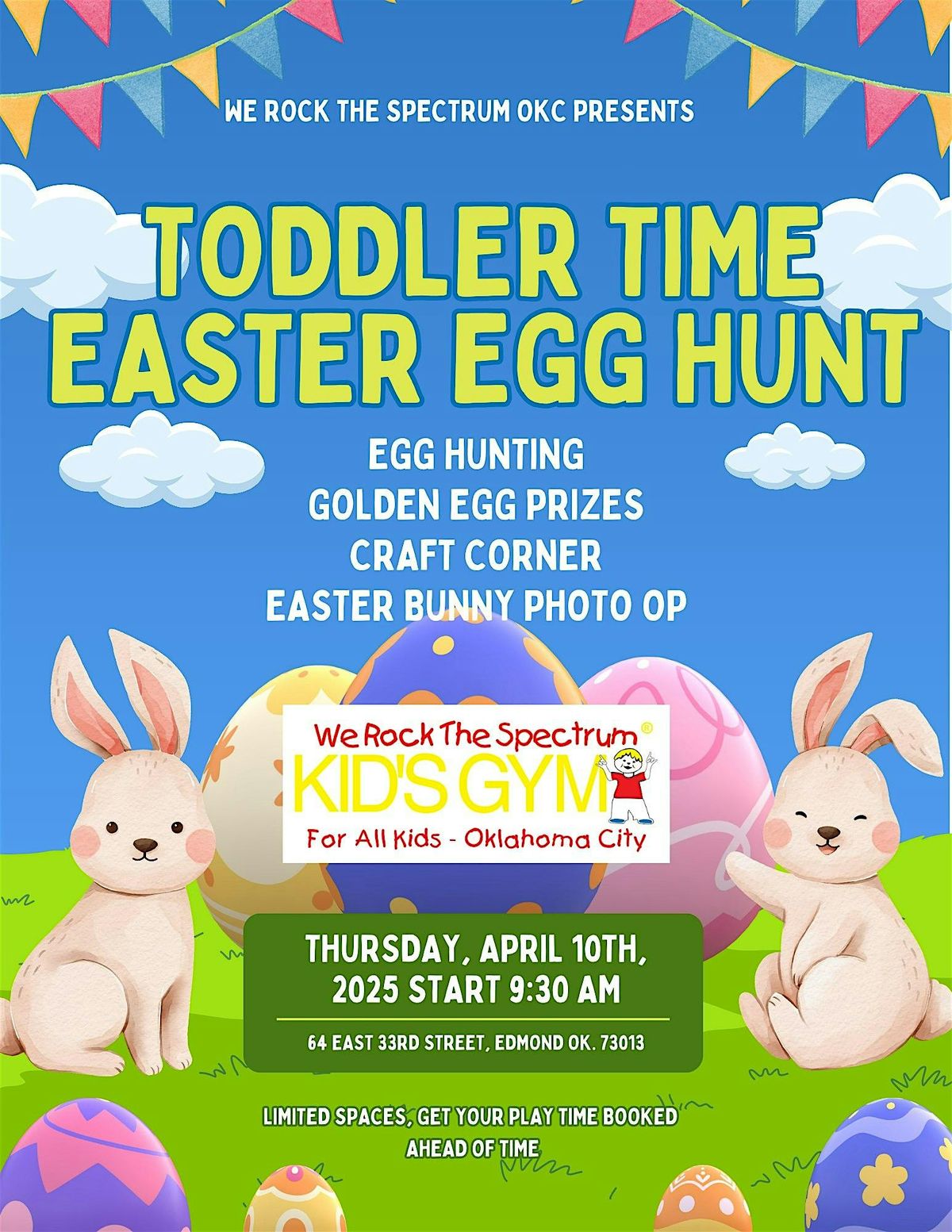 Toddler Time Easter Egg Hunt