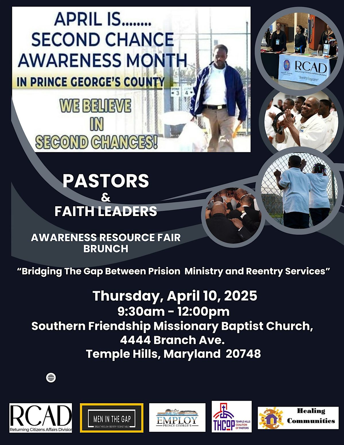 Pastors and Faith Leaders Awareness Resource Fair BRUNCH