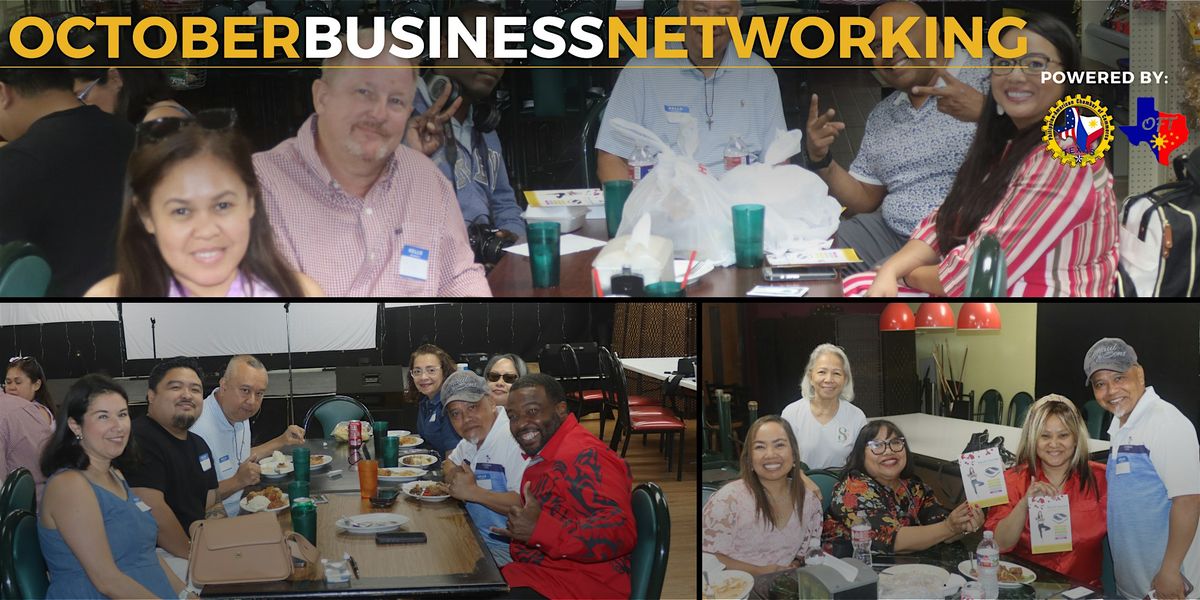October Business Networking Event