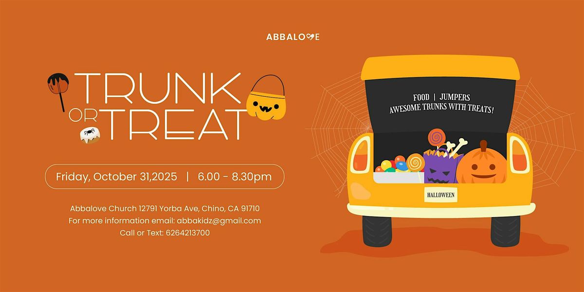 Abbalove Trunk or Treat Community Event