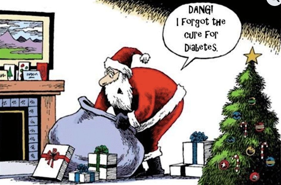 Santa and Diabetes - join in our Festive Social