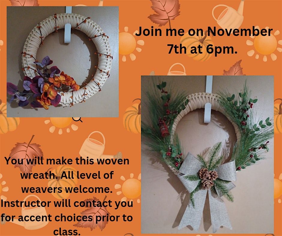 Weave a Holiday Wreath