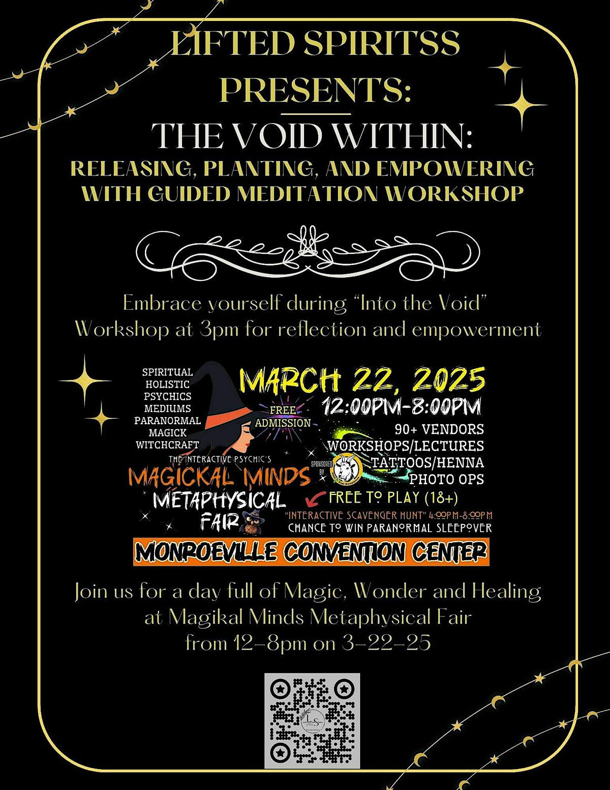 "The Void Within" Guided Meditation & Exercise Workshop