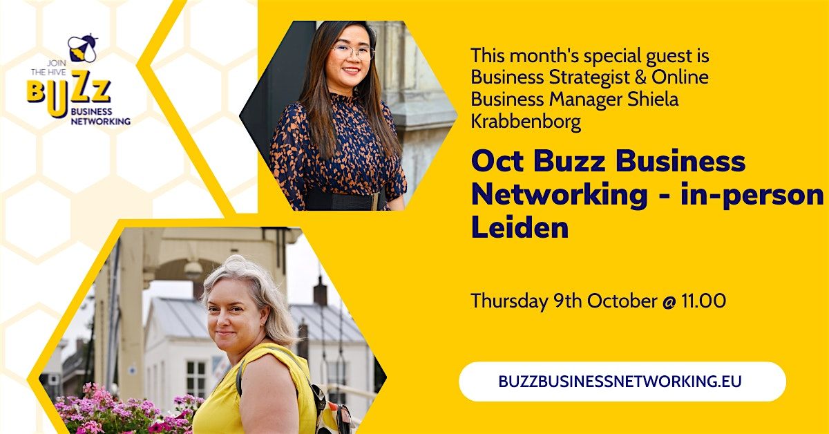 Oct 2025 Buzz Business Networking Meet Up \u2013 Leiden
