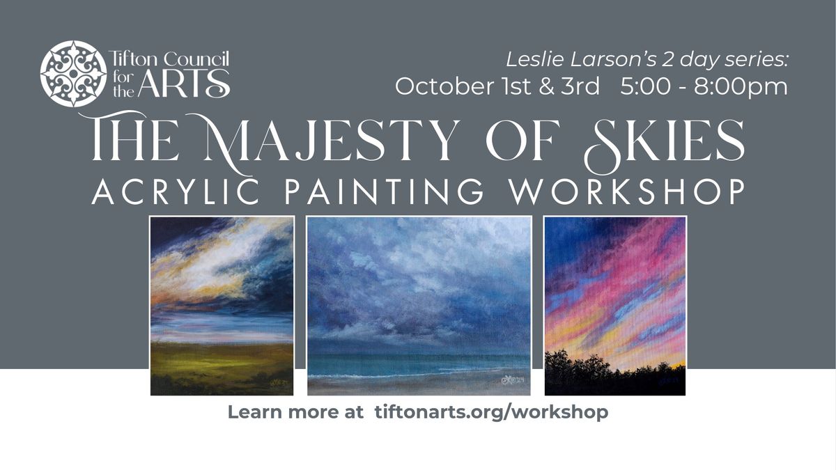 The Majesty of Skies: Acrylic Painting Workshop