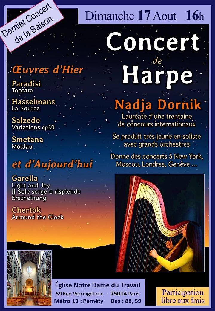 R\u00e9cital de Harpe classique