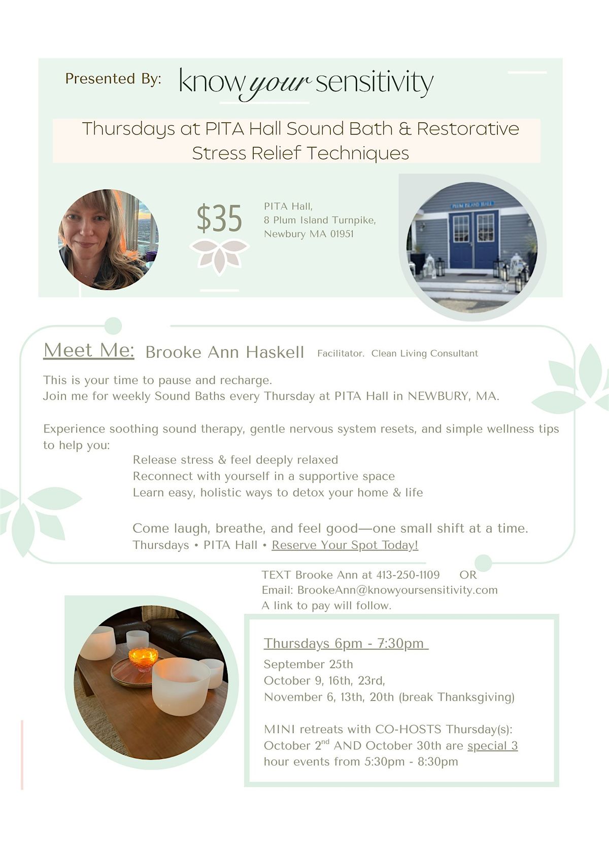 Sound Bath and Restorative Stress Relief Techniques Session