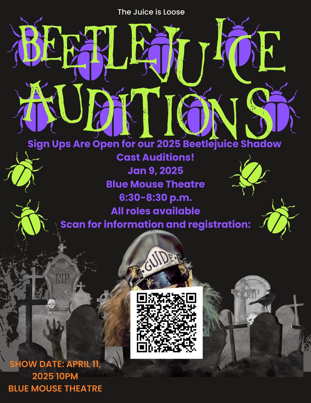 Beetlejuice Auditions