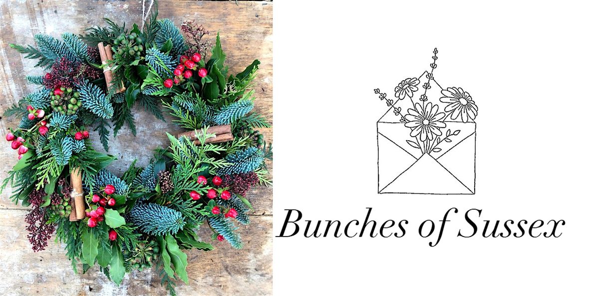 Christmas Wreath Making Workshop, Brighton, Wagner Hall
