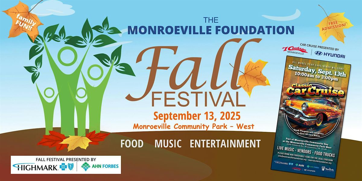 The Monroeville Foundation Fall Festival