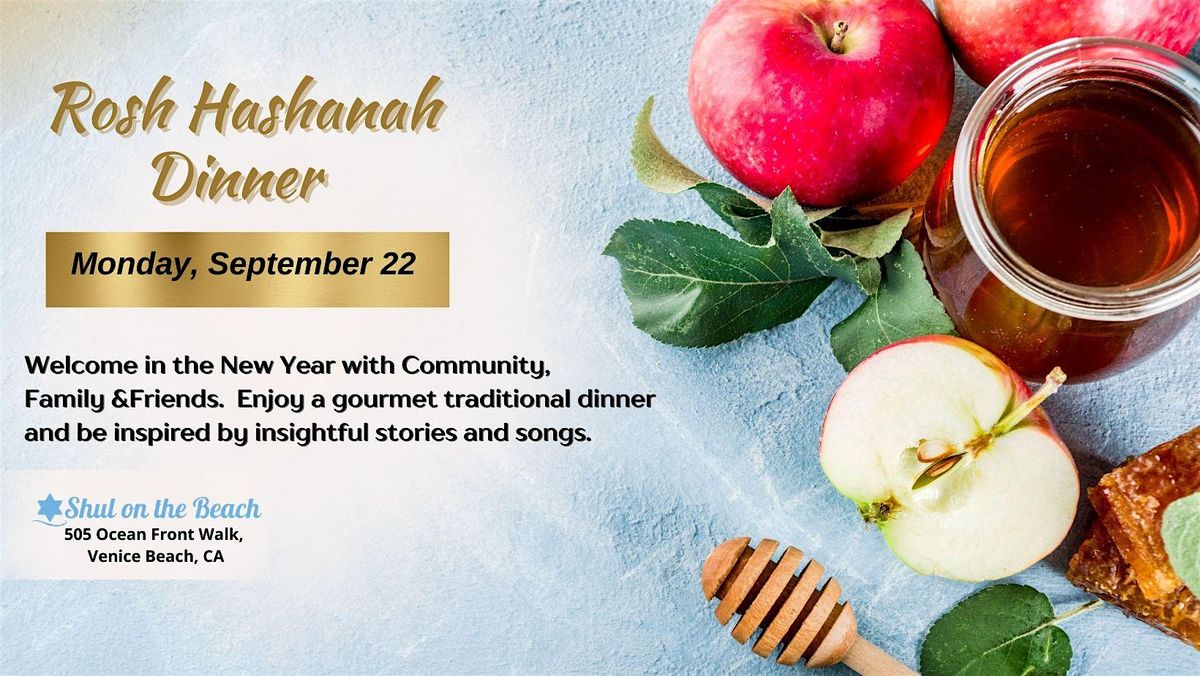 Rosh Hashanah Dinner at the Beach