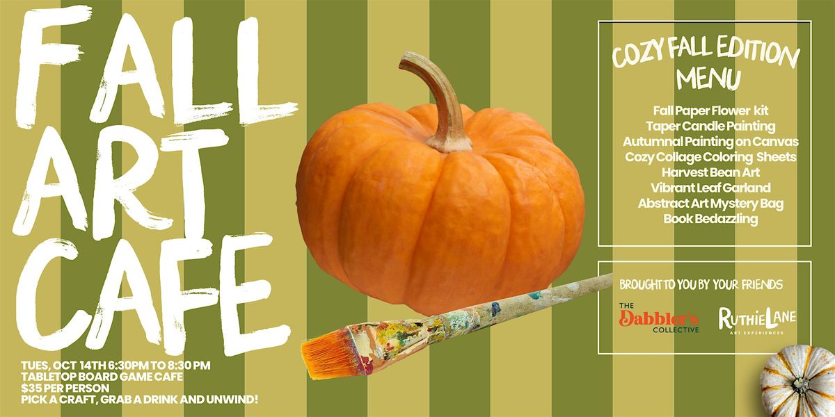Art Cafe: Cozy Fall Craft Edition