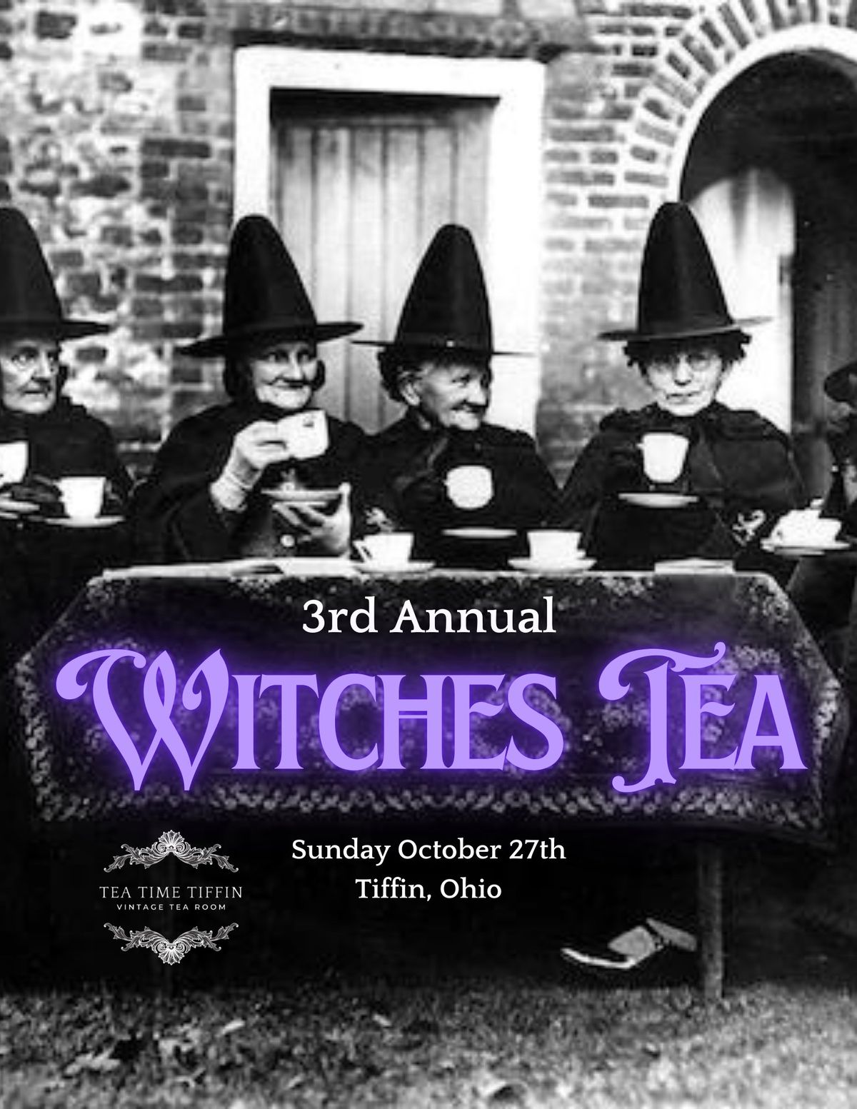 3rd Annual Witches Tea & Broom Dance