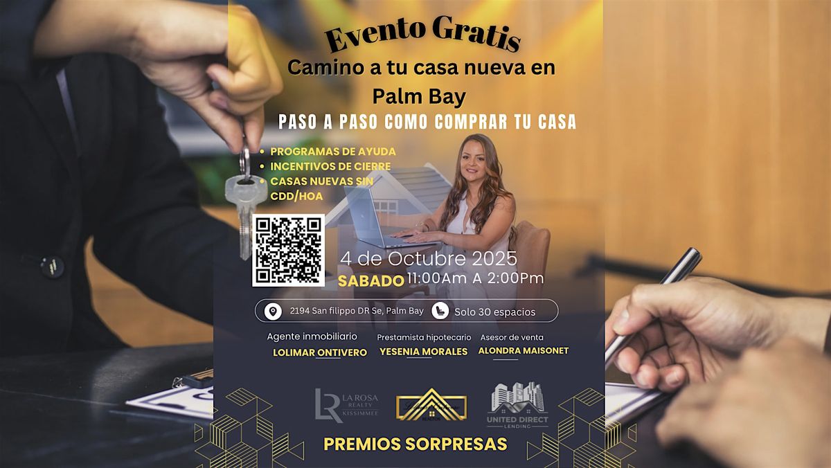 Evento Conoce como comprar tu casa paso a paso