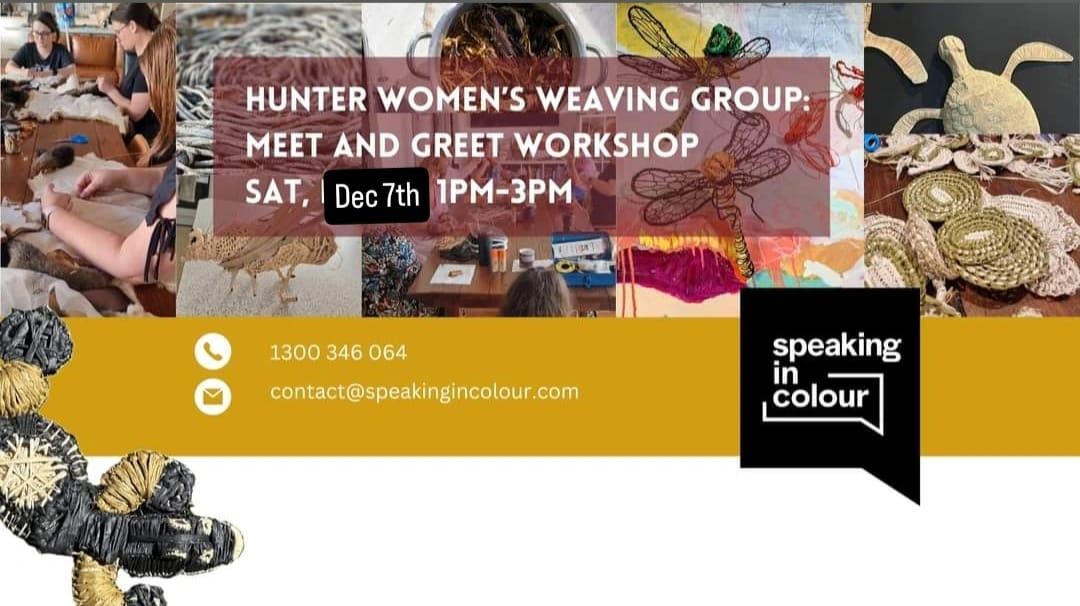 Miti Nukang in Colour: Weaving Group: Meet and Greet the artists