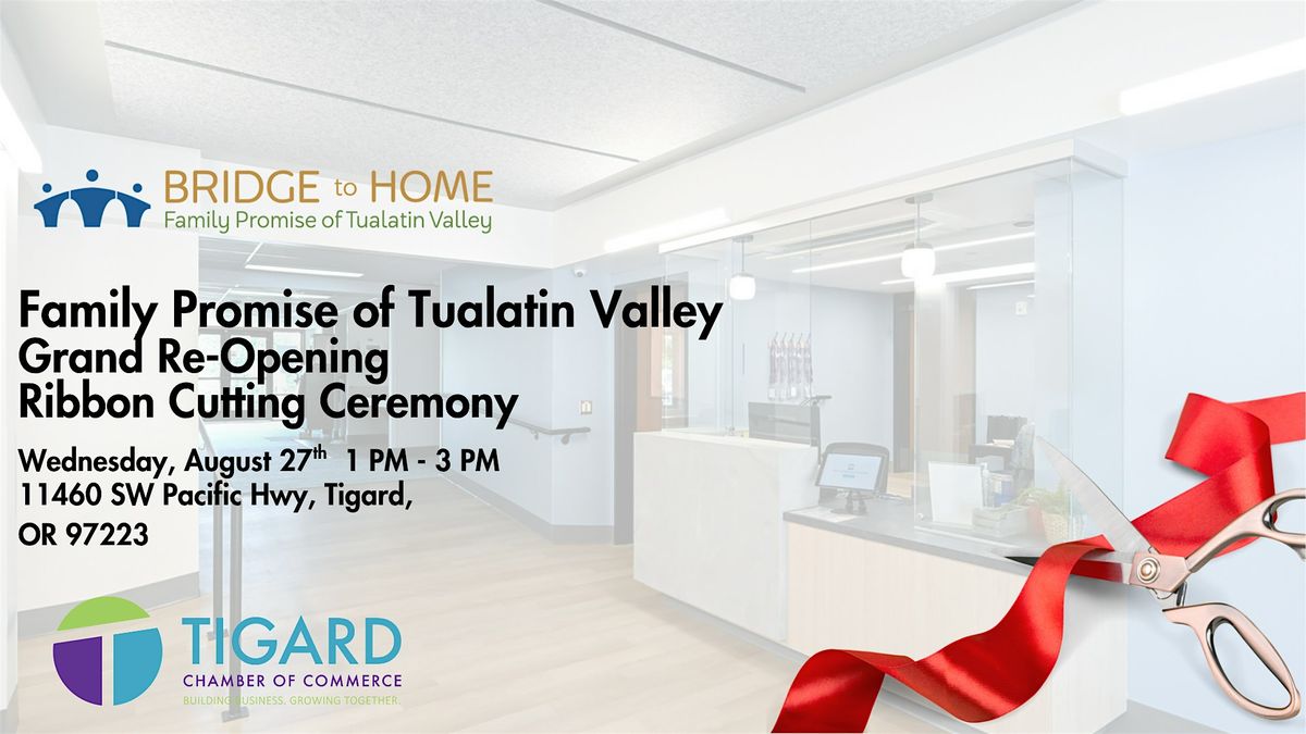 Family Promise of Tualatin Valley Grand Re-Opening