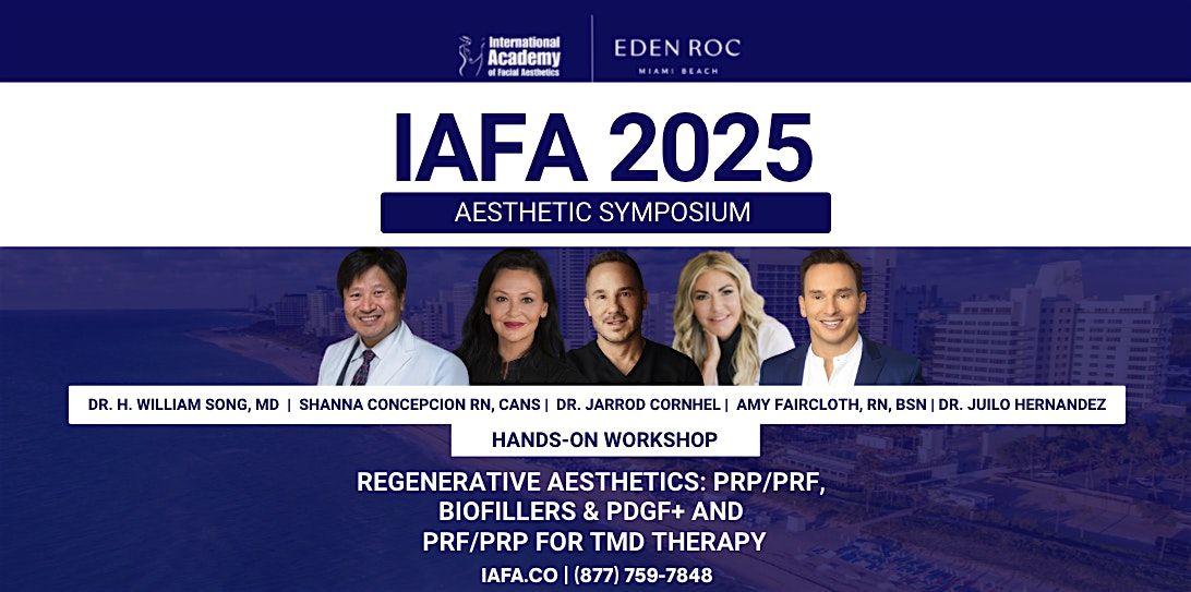 Regenerative Aesthetics: PRP\/PRF, Biofillers, PDGF+ and PRF for TMD Therapy