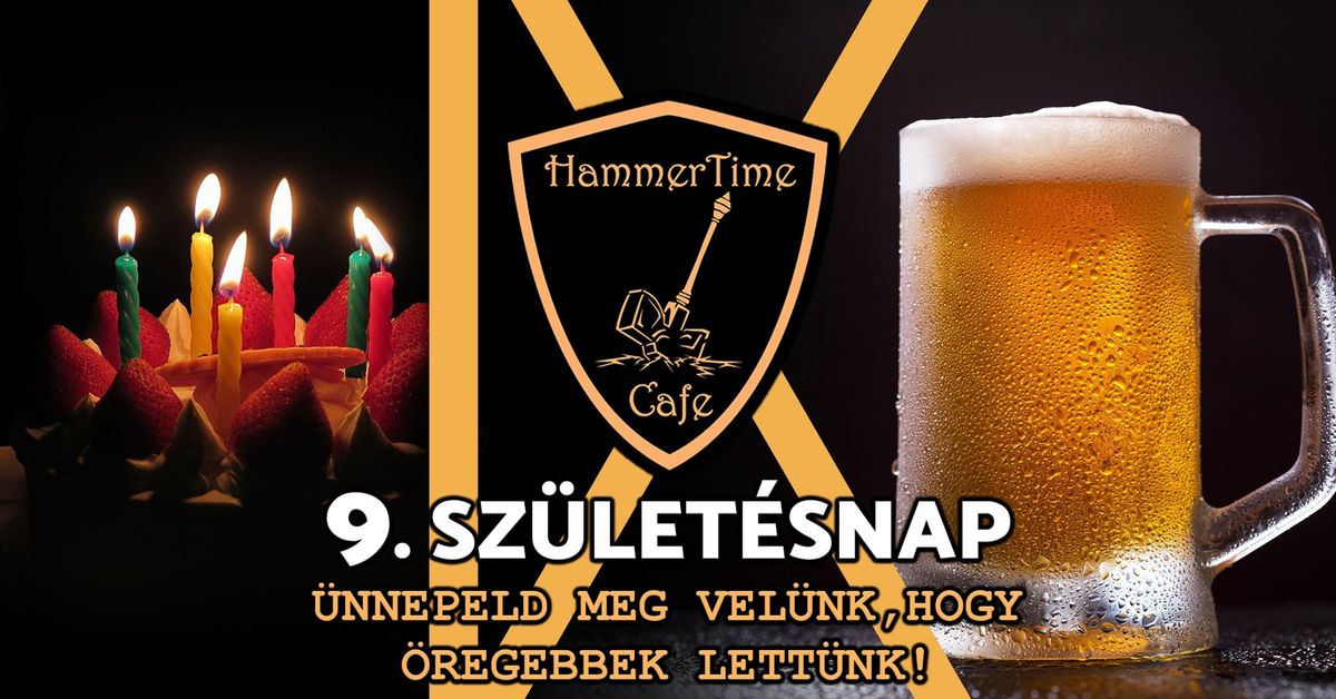 HammerTime Cafe 9. Sz\u00fclet\u00e9snap