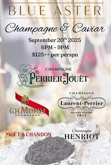 Champagne and Caviar