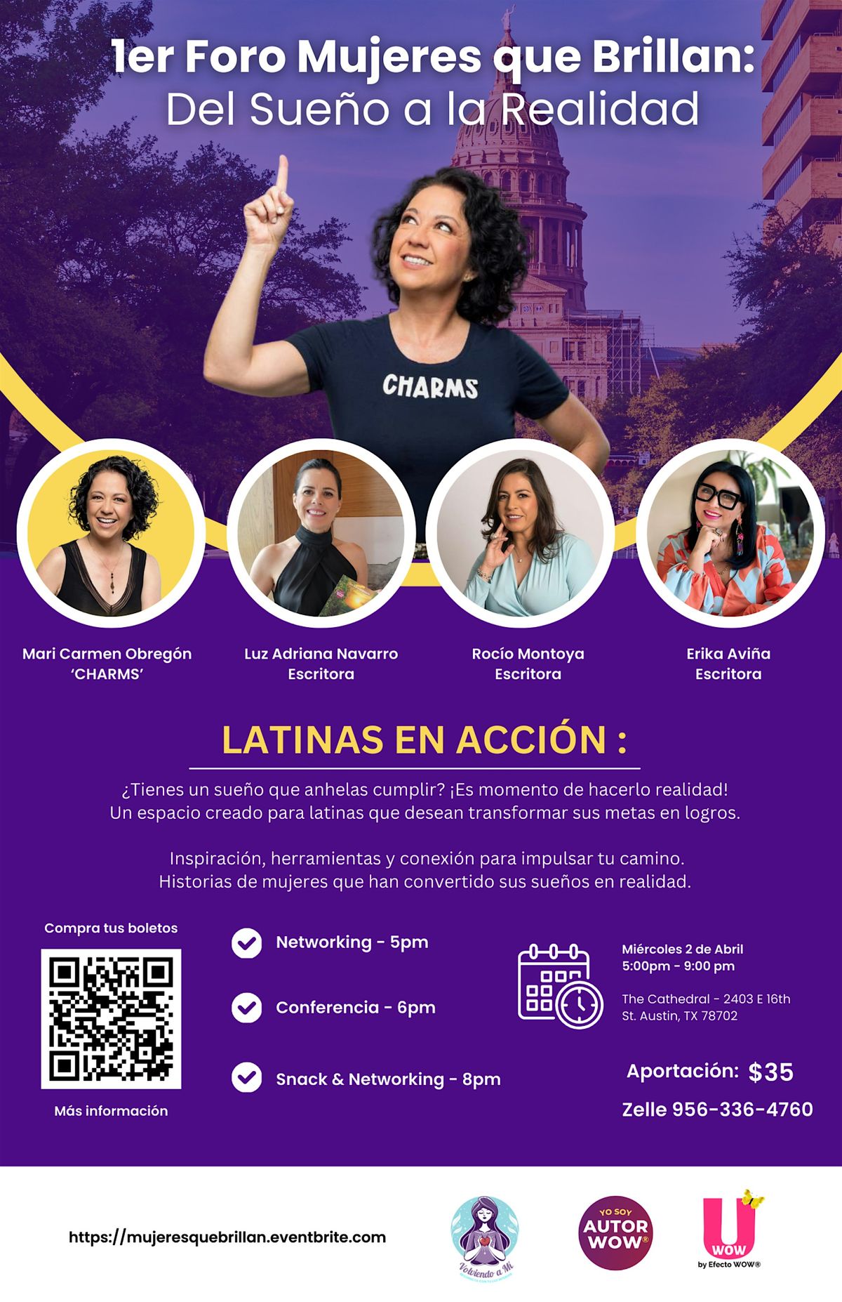 1er Foro Mujeres Que Brillan: Del Sue\u00f1o a la Realidad