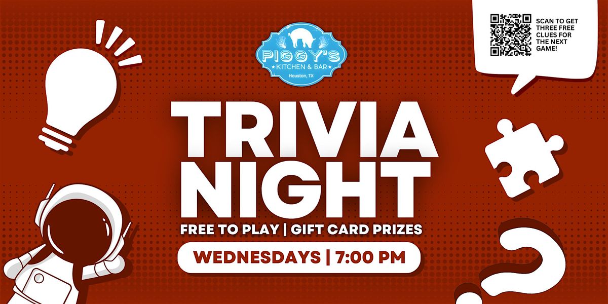 Trivia Night at Piggy's Kitchen & Bar