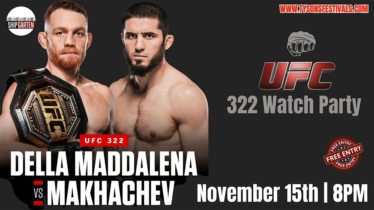 UFC 322: Della Maddalena vs. Makhachev