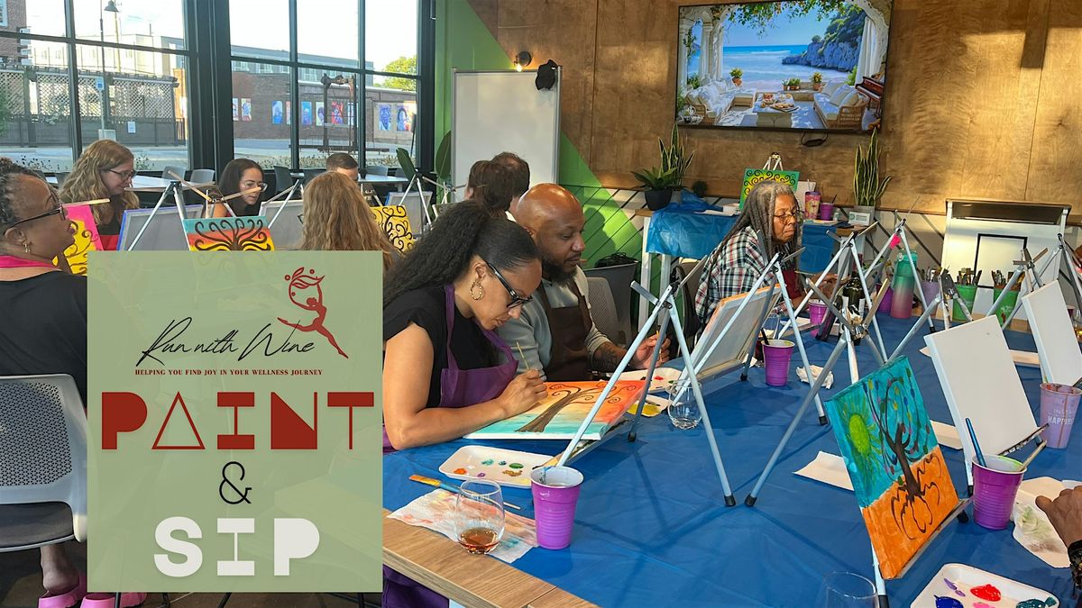 Therapeutic Paint & Sip: A Creative Journey to Inner Calm