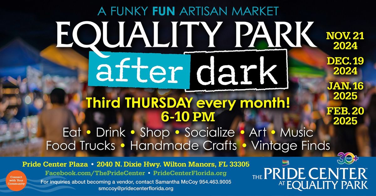 Equality Park After Dark Market