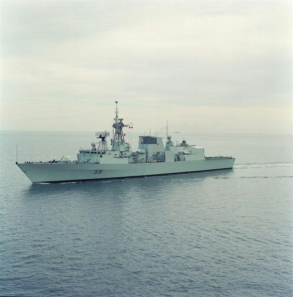 HMCS Vancouver ships tour
