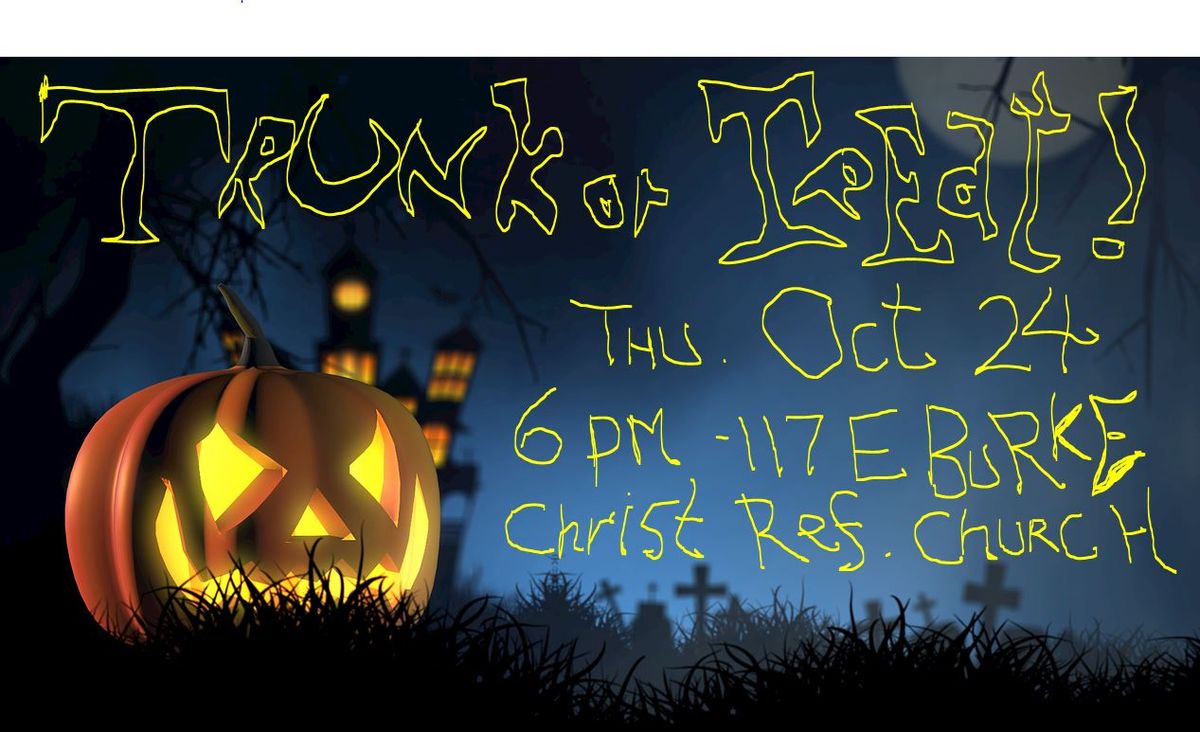 Trunk or Treat!