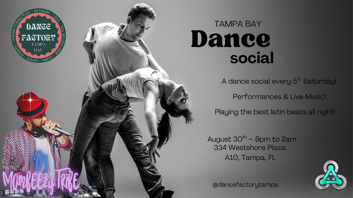Tampa Bay Dance Social at The Dance Factory Tampa Bay!