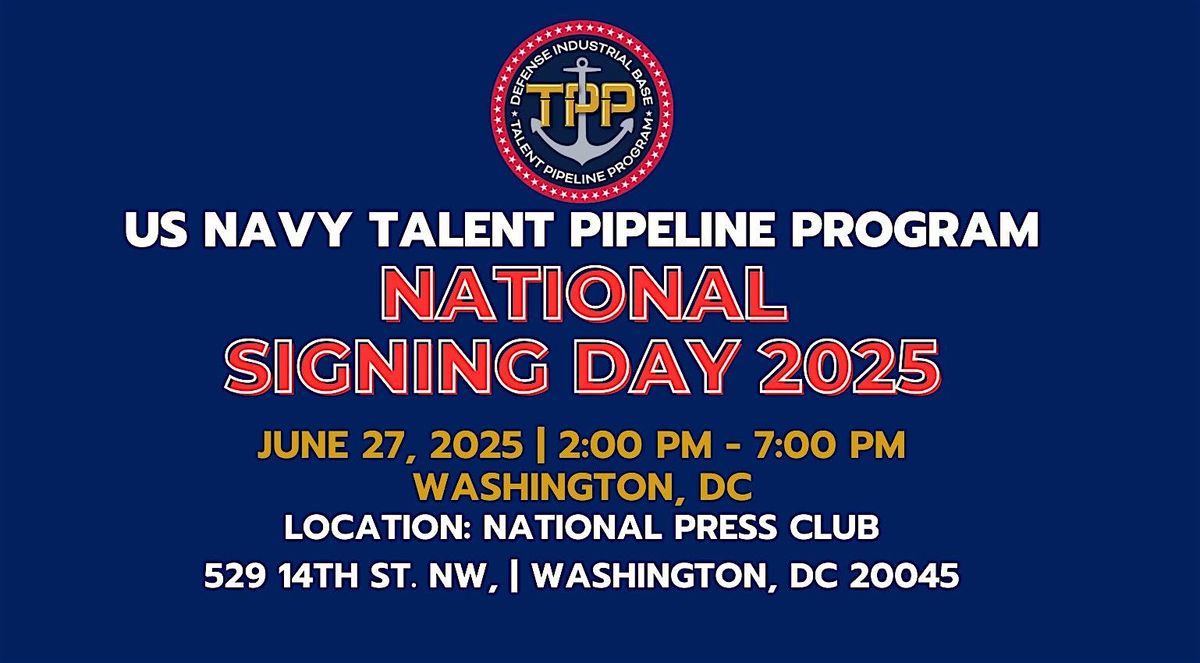 Talent Pipeline Program National Signing Day 2025