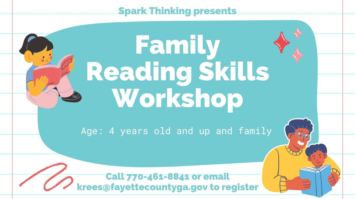 Family Reading Skills Workshop