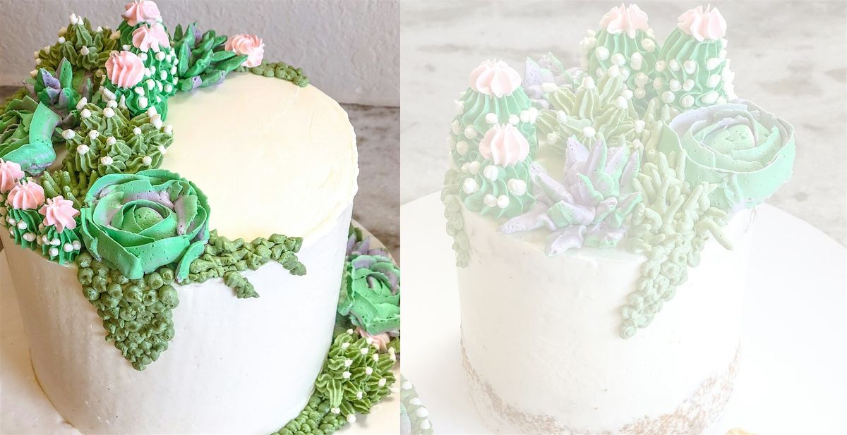 Scents & Sweets HTX: Cake Decorating + Bath Bomb Class in The Heights