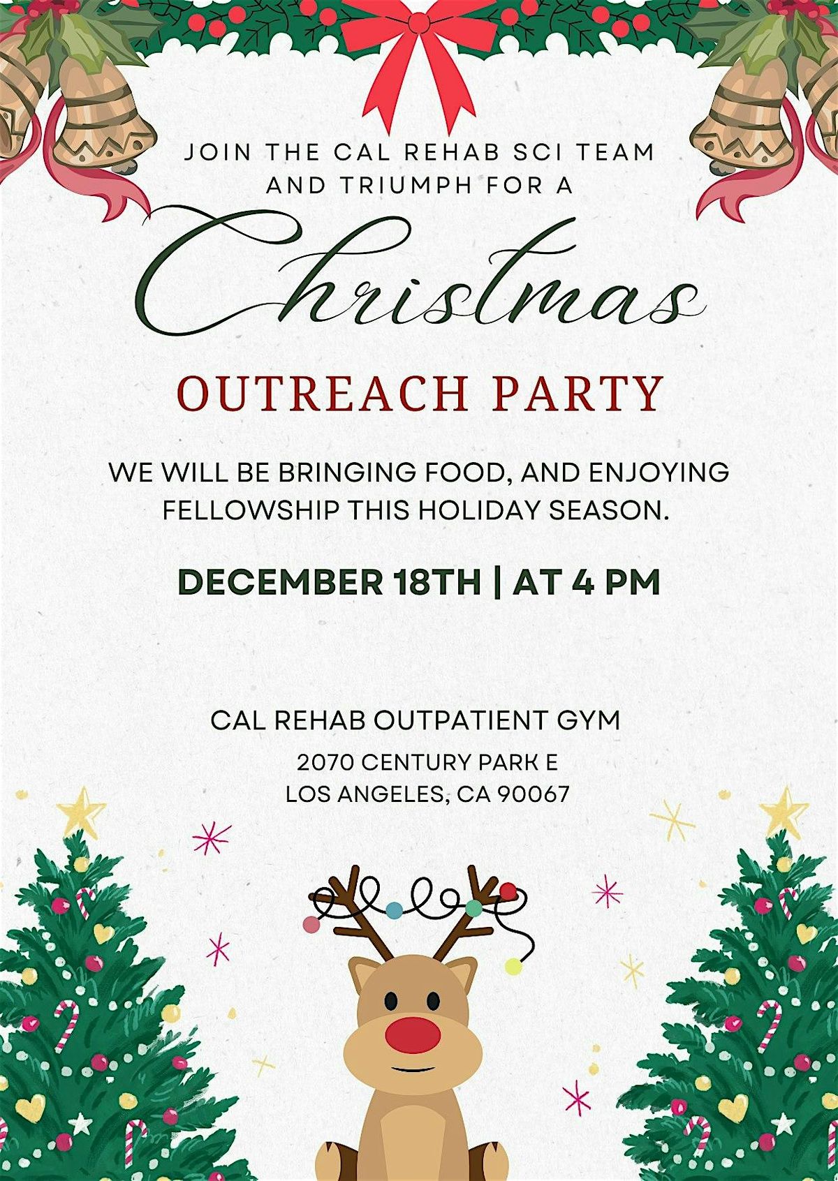 Triumph Foundation Cal-Rehab Alumni Christmas Outreach Party