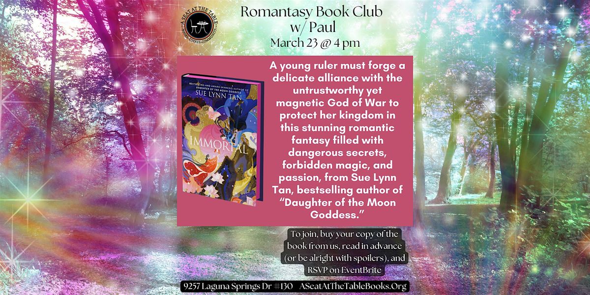 Romantasy Book Club w\/ Paul: Immortal