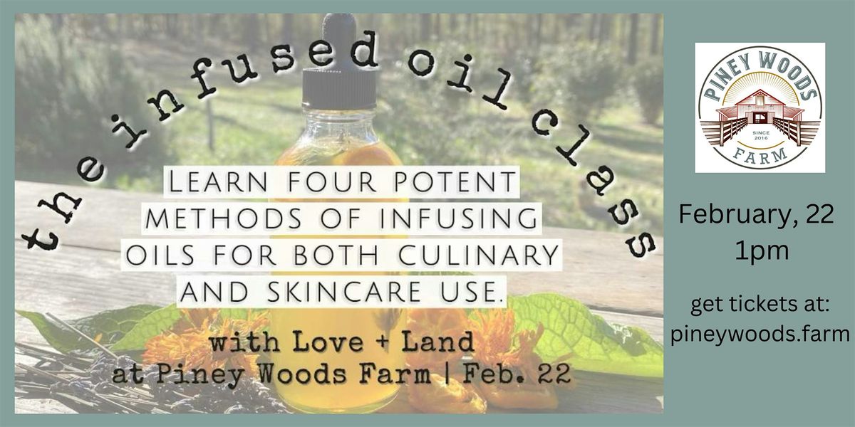 Infused Oil Class