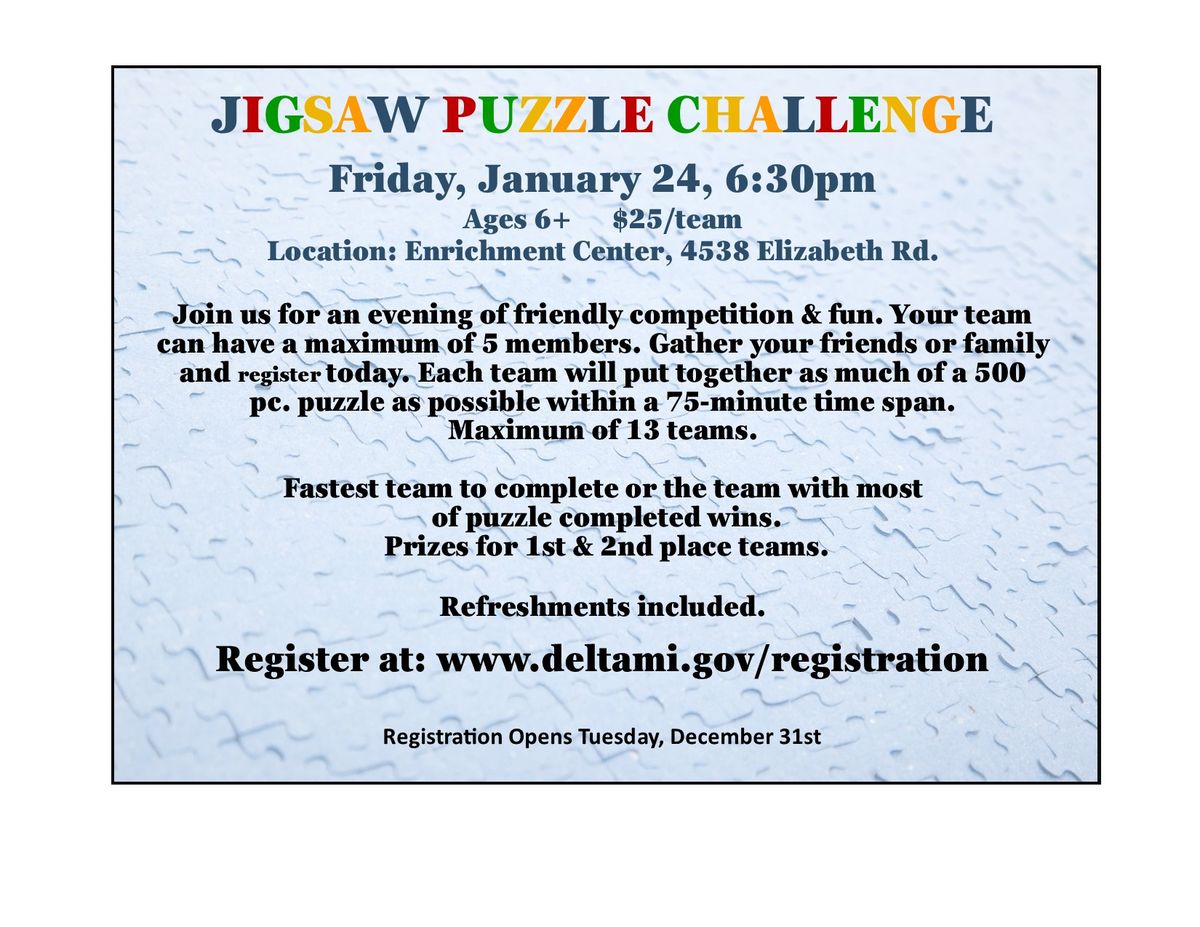 Jigsaw Puzzle Challenge