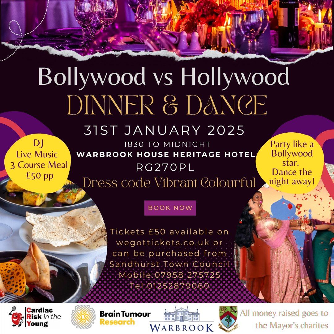 Bollywood vs Hollywood Dinner & Dance