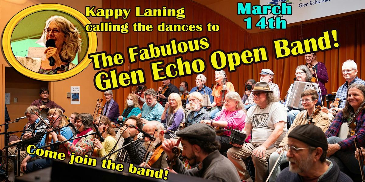 Kappy Laning calling to The Fabulous Glen Echo Open Band!