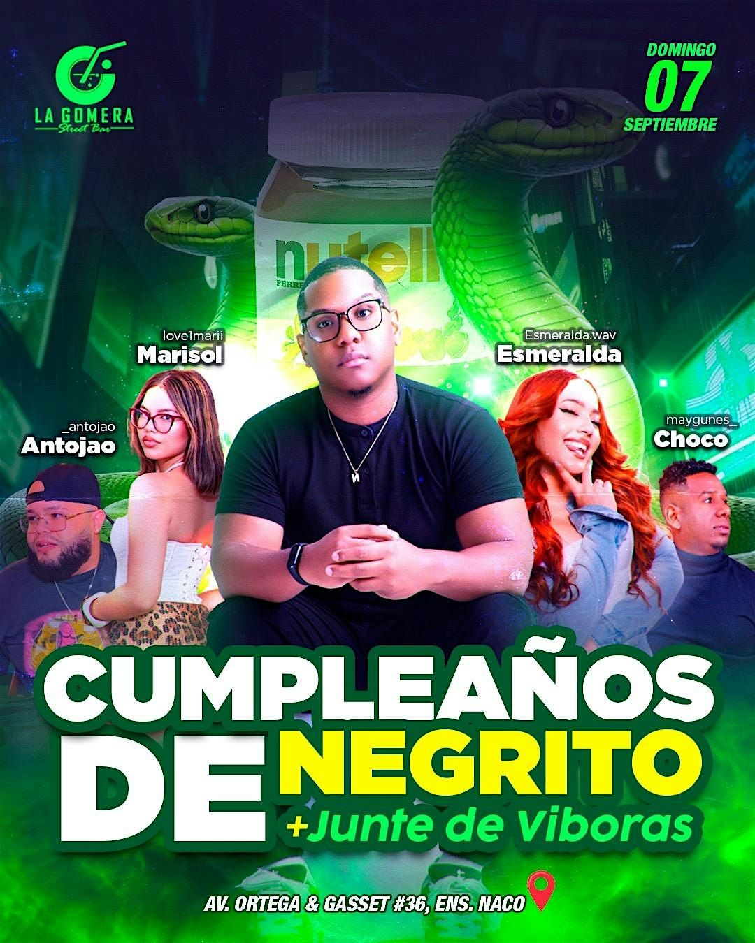 Gran Junte de las V\u00edboras + El Cumplea\u00f1os de Negrito