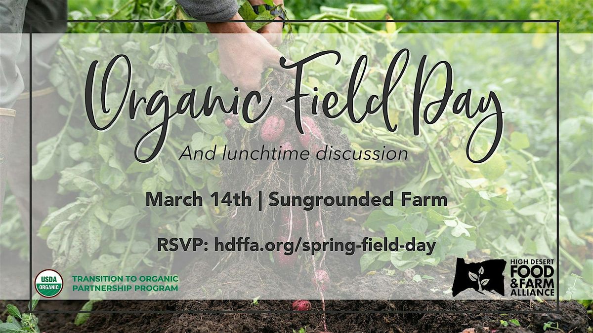 Organic Field Day and Discussion at Sungrounded Farm