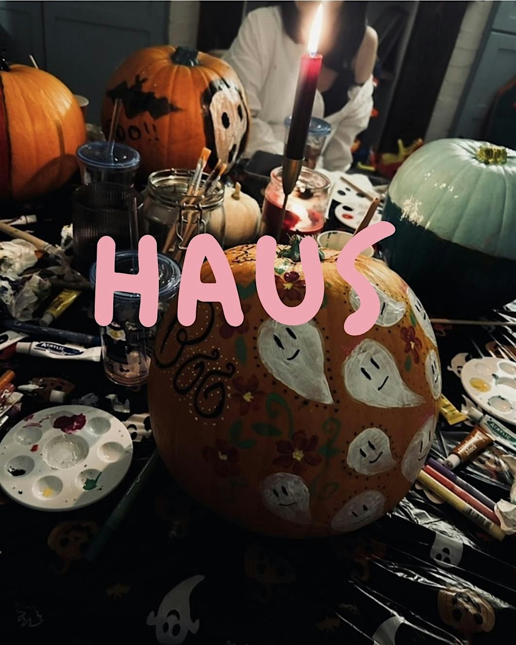 HAUS pumpkin painting