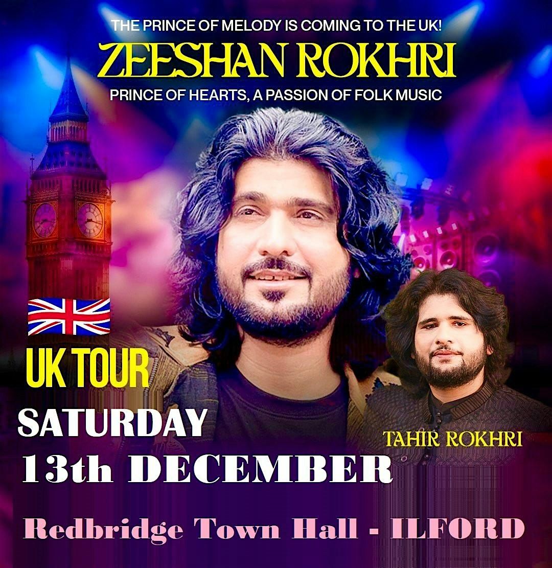 ZEESHAN ROKHRI LIVE IN EAST LONDON, ILFORD