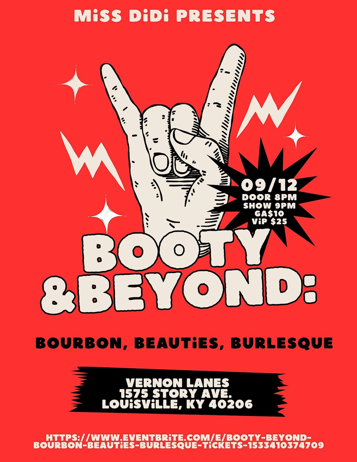 Booty & Beyond: Bourbon, Beauties, Burlesque