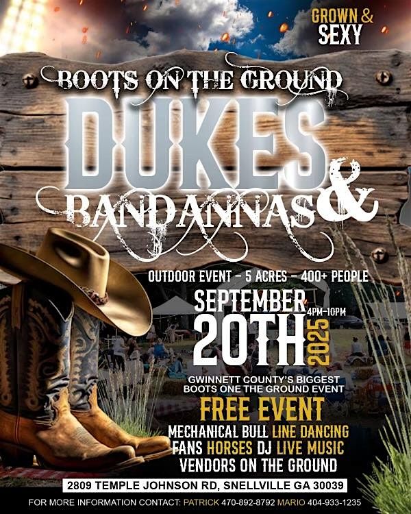 Boots On The Ground