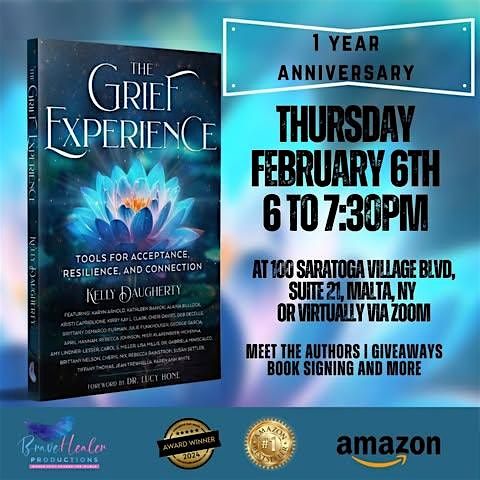 1-Year Anniversary Celebration of the Award-Winning Grief Experience Book