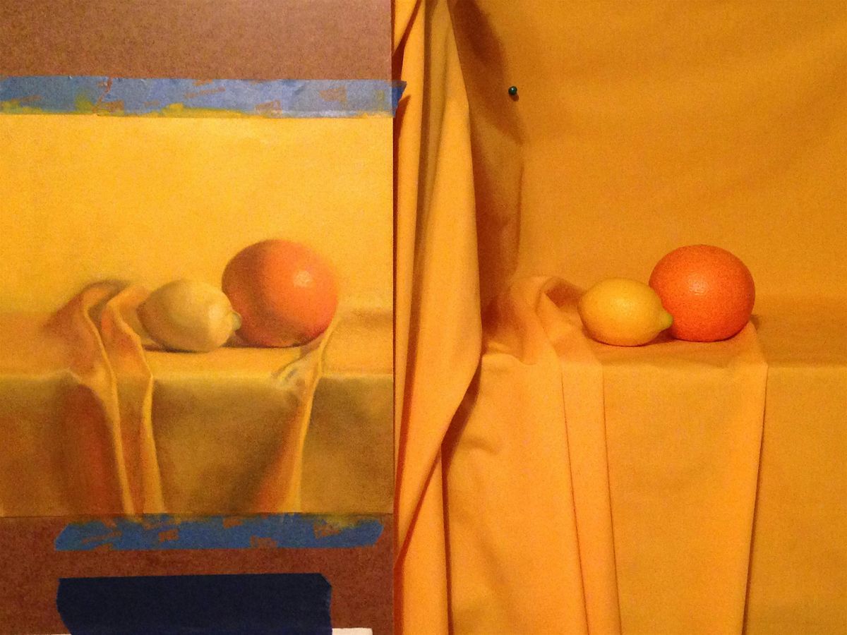 Realistic Drawing and Painting Demonstration